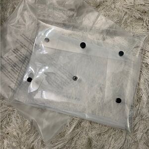 Clear Plastic Pouch bundle x 10